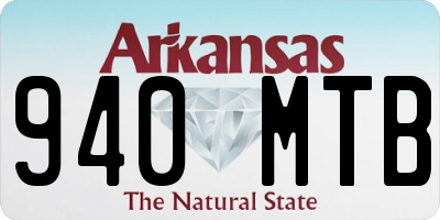 AR license plate 940MTB