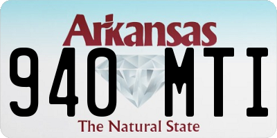 AR license plate 940MTI