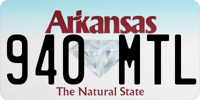 AR license plate 940MTL