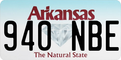 AR license plate 940NBE