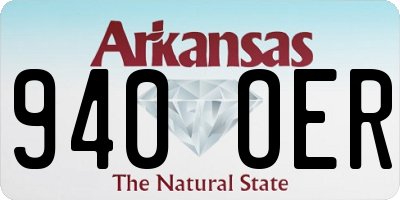 AR license plate 940OER