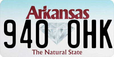 AR license plate 940OHK
