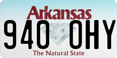 AR license plate 940OHY