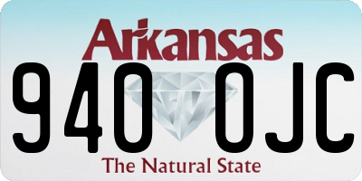 AR license plate 940OJC
