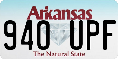 AR license plate 940UPF