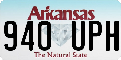 AR license plate 940UPH