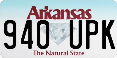 AR license plate 940UPK