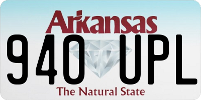 AR license plate 940UPL