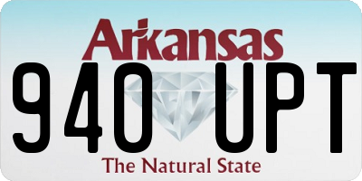 AR license plate 940UPT