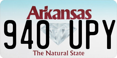 AR license plate 940UPY