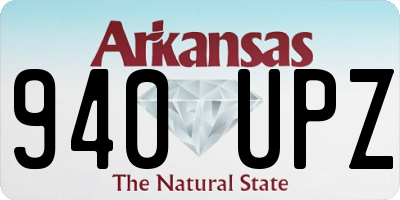 AR license plate 940UPZ