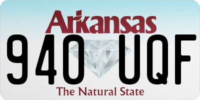 AR license plate 940UQF