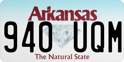 AR license plate 940UQM
