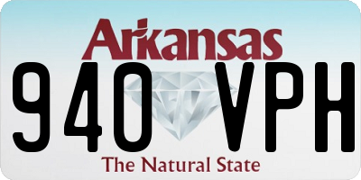 AR license plate 940VPH