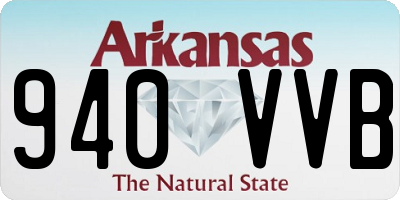 AR license plate 940VVB