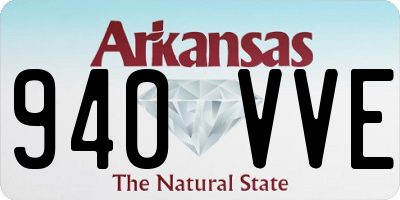 AR license plate 940VVE