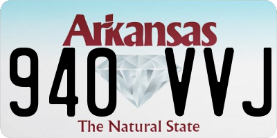 AR license plate 940VVJ