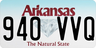 AR license plate 940VVQ