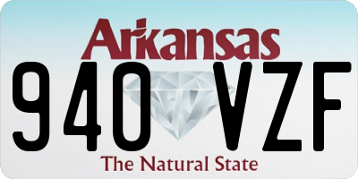 AR license plate 940VZF