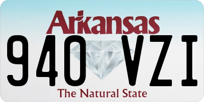 AR license plate 940VZI