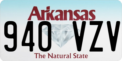 AR license plate 940VZV