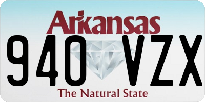 AR license plate 940VZX