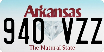 AR license plate 940VZZ