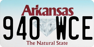 AR license plate 940WCE