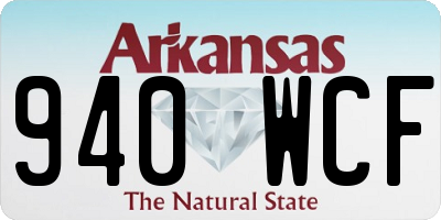 AR license plate 940WCF
