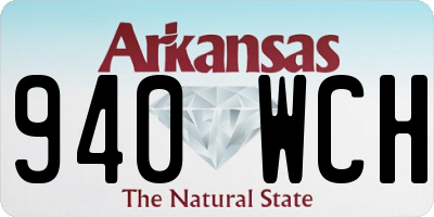 AR license plate 940WCH