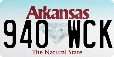 AR license plate 940WCK