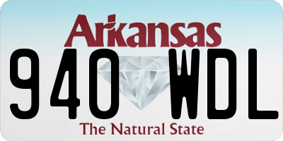 AR license plate 940WDL