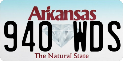 AR license plate 940WDS