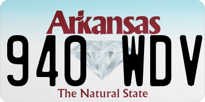 AR license plate 940WDV