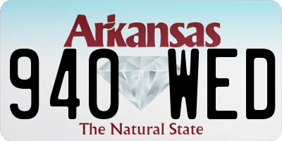 AR license plate 940WED