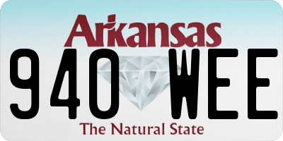 AR license plate 940WEE