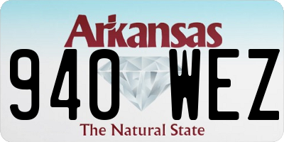 AR license plate 940WEZ