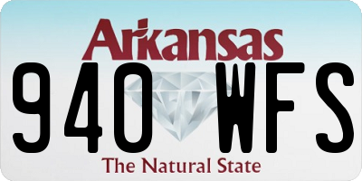 AR license plate 940WFS