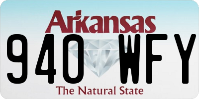 AR license plate 940WFY