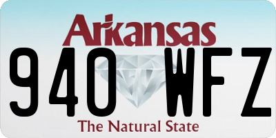 AR license plate 940WFZ