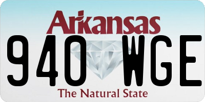 AR license plate 940WGE