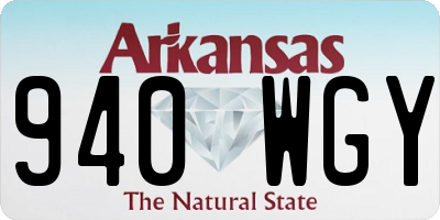 AR license plate 940WGY