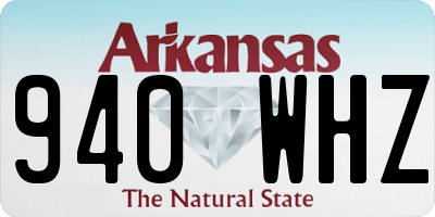 AR license plate 940WHZ