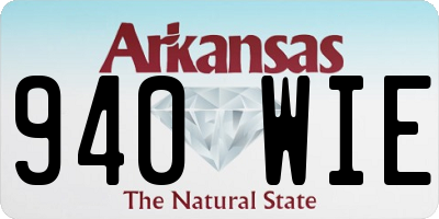 AR license plate 940WIE