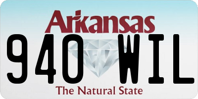 AR license plate 940WIL