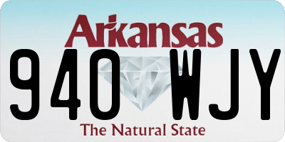 AR license plate 940WJY