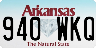 AR license plate 940WKQ