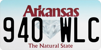 AR license plate 940WLC