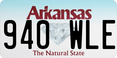 AR license plate 940WLE