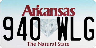 AR license plate 940WLG